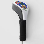 Vati Australischer Kangaroo Golf Headcover (angewinkelt)