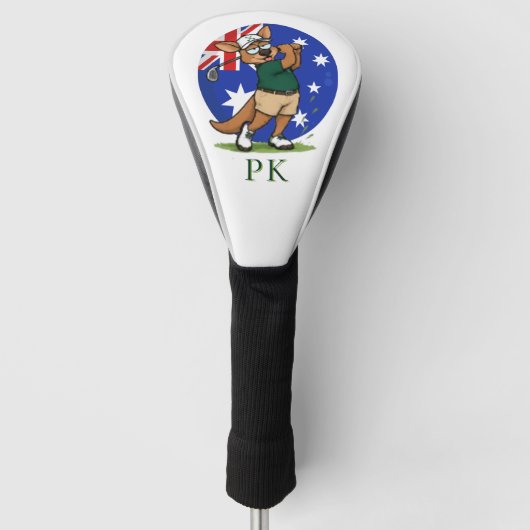 Vati Australischer Kangaroo Golf Headcover (Vorderseite)