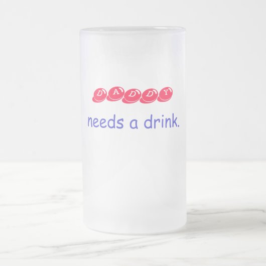 VATI, Bedarf ein Getränk Mattglas Bierglas (Mittel)