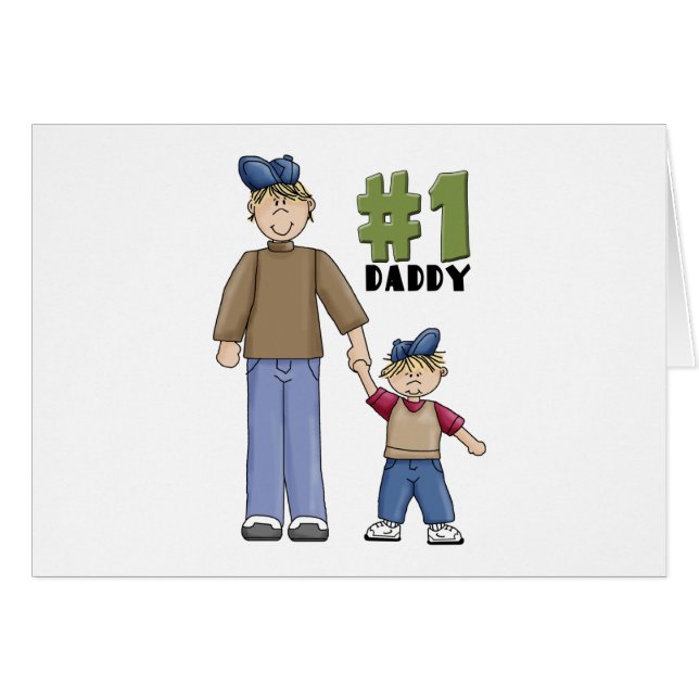 Vati-blonder Junge der Nr.-eine (Vorderseite (Horizontal))