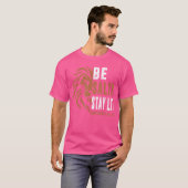 Vati Christlich Sei Salzig Bleib Lit Männer Löwe G T-Shirt (Vorne ganz)