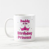 Vati der 1. Geburtstags-Prinzessin! Kaffeetasse (Links)