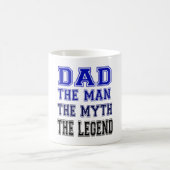 Vati, der Mann, der Mythos, die Legende Kaffeetasse (Mittel)
