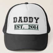 Vati Est. 2014 - Neues Vater-oder Truckerkappe (Vorderseite)