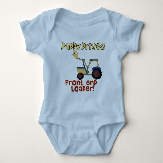 Vati fährt ein Lader-T - Shirts und Geschenke (Vorderseite)