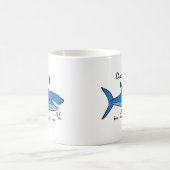 Vati-Haifisch Doo Doo Doo Kaffeetasse (Mittel)