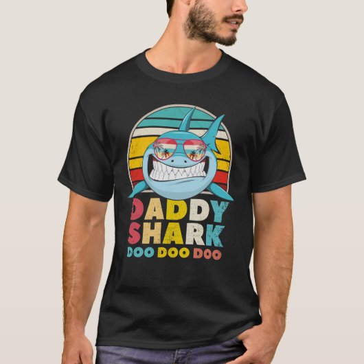 Vati-Haifisch Doo Doo Doo T - Shirt (Vorderseite)