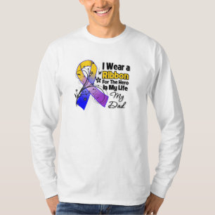 Vati-Held in meinem Leben-Blasen-Krebs T-Shirt