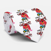 Vati ist ein Bauers-T-Shirts und Geschenke Krawatte (Gerollt)