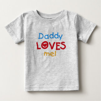 Vati-Lieben ich Baby T-shirt
