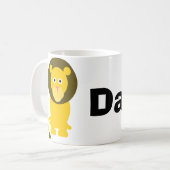 Vati-Löwe-Tasse Kaffeetasse (Vorderseite Links)