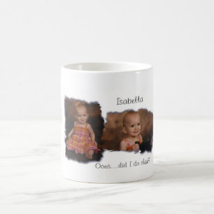 Vati-/Mama-kleines Mädchen-Tasse Kaffeetasse