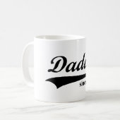 Vati seit 2015 kaffeetasse (Vorderseite Links)