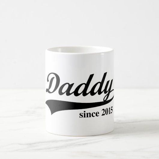 Vati seit 2015 kaffeetasse (Mittel)