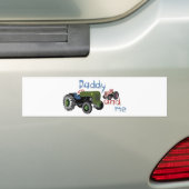 Vati und ich Mädchen-Traktoren Autoaufkleber (Auf Auto)