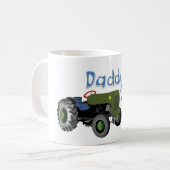 Vati und ich Traktoren Kaffeetasse (Vorderseite Links)