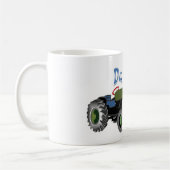Vati und ich Traktoren Kaffeetasse (Links)
