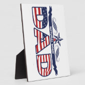 Vati, Vater, ein Vati von Geburt Fotoplatte (Seite)