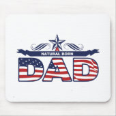 Vati, Vater, ein Vati von Geburt Mousepad (Vorne)