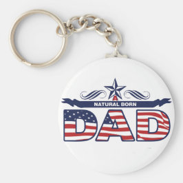 Vati, Vater, ein Vati von Geburt Schlüsselanhänger