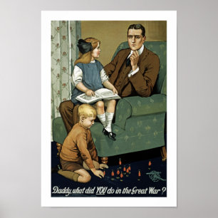 Vati, was SIE im Großen Krieg tat? Poster