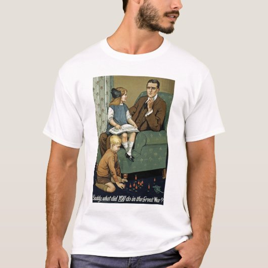 Vati, was SIE im Großen Krieg tat? T-Shirt (Vorderseite)