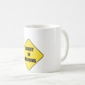 Vati, wenn klassische weiße Tasse ausgebildet wird (VorderseiteRechts)