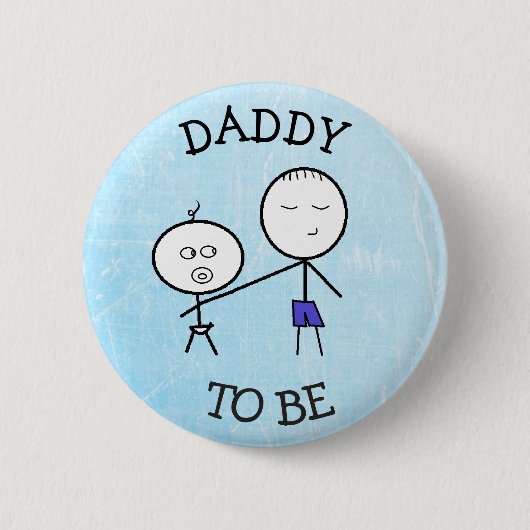 Vati, zum Mitteilungs-Knopf zu sein Button (Vorderseite)