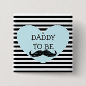 Vati, zum schwarzer gestreifter button (Vorderseite)