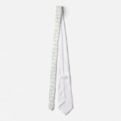 Vati zum zu sein (grünes Skript) Krawatte (Rückseite)