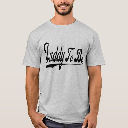 Vati zum zu sein T-Shirt (Vorderseite)