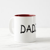 Vati Zweifarbige Tasse (Vorderseite Links)