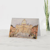 Vatican Greeting Card Karte (Vorderseite)