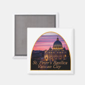 VATICAN Italien Magnet (Vorderseite/Rückseite)