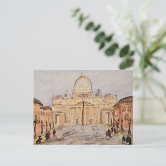 Vatican Postcard Postkarte (Stehend Vorderseite)