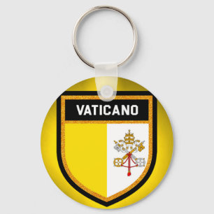 Vaticano-Flagge Schlüsselanhänger