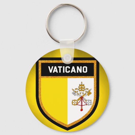 Vaticano-Flagge Schlüsselanhänger (Vorderseite)
