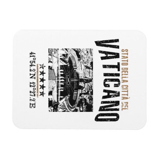 Vaticano Magnet (Horizontal)