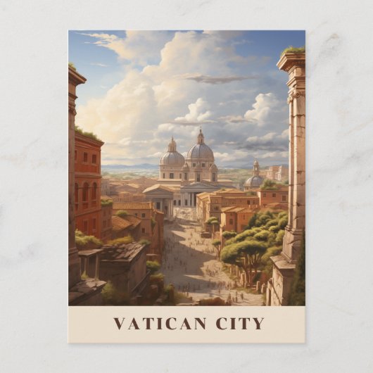 Vatikan Christliche Kirche Santa Maria degli Angel Postkarte (Vorderseite)