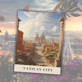 Vatikan Christliche Kirche Santa Maria degli Angel Postkarte