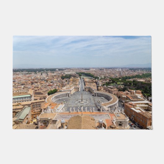 Vatikan, Italien: Piazza San Pietro Fußmatte (Vorderseite)