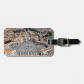 Vatikan, Italien: Piazza San Pietro Gepäckanhänger (Vorderseite horizontal)