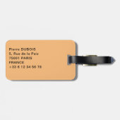 Vatikan, Italien: Piazza San Pietro Gepäckanhänger (Rückseite horizontal)