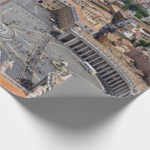 Vatikan, Italien: Piazza San Pietro Geschenkpapier (Ecke)