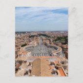 Vatikan, Italien: Piazza San Pietro Postkarte (Vorderseite)