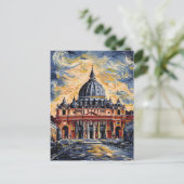 Vatikan Kathedrale St. Peter Basilica Postkarte (Stehend Vorderseite)
