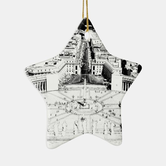 Vatikan Keramik Ornament (Rechts)