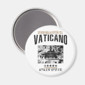 Vatikan Magnet (Vorderseite/Rückseite)