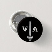 Vatikan-Meuchelmörder-Knopf Button (Vorne & Hinten)