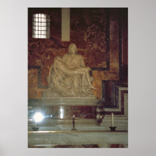 Vatikan, Pieta durch Michelangelo Poster